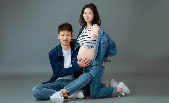 小橙子父母照